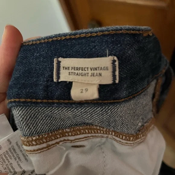 Madewell | The Perfect Vintage Straight Jean - Picture 5 of 5